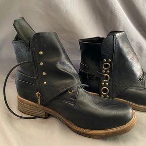 Ankle Moto Booties